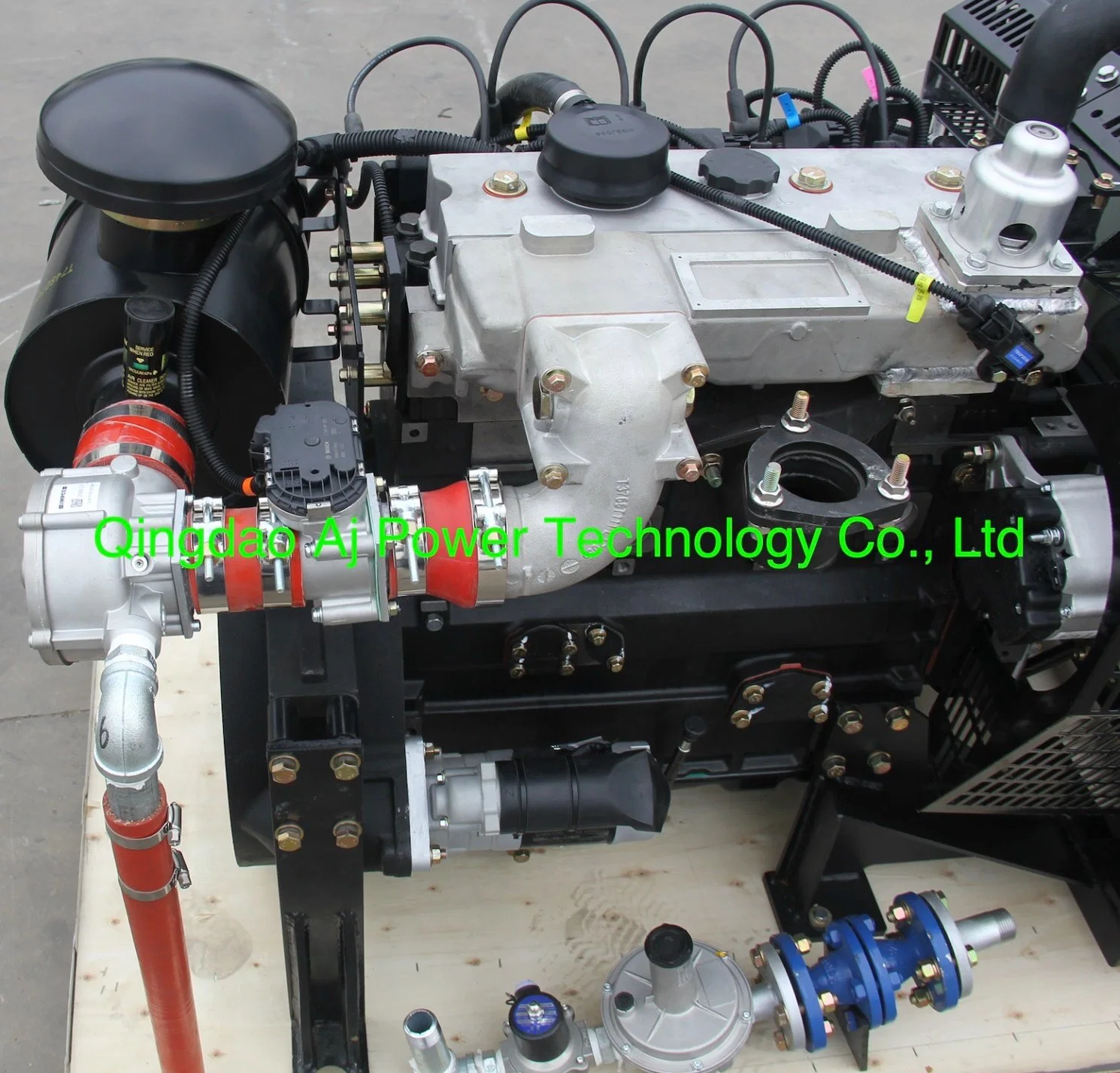 30kw 37.5kVA Natural Gas Engine with Lovol Original Engine