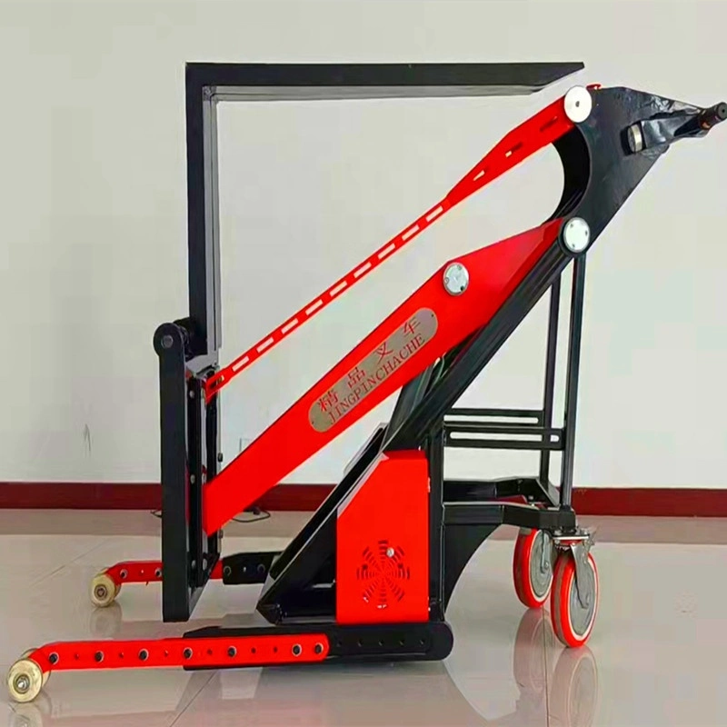 China Made 500kg 1.5m Capacity Hydraulic Hand Lift Manual Stacker