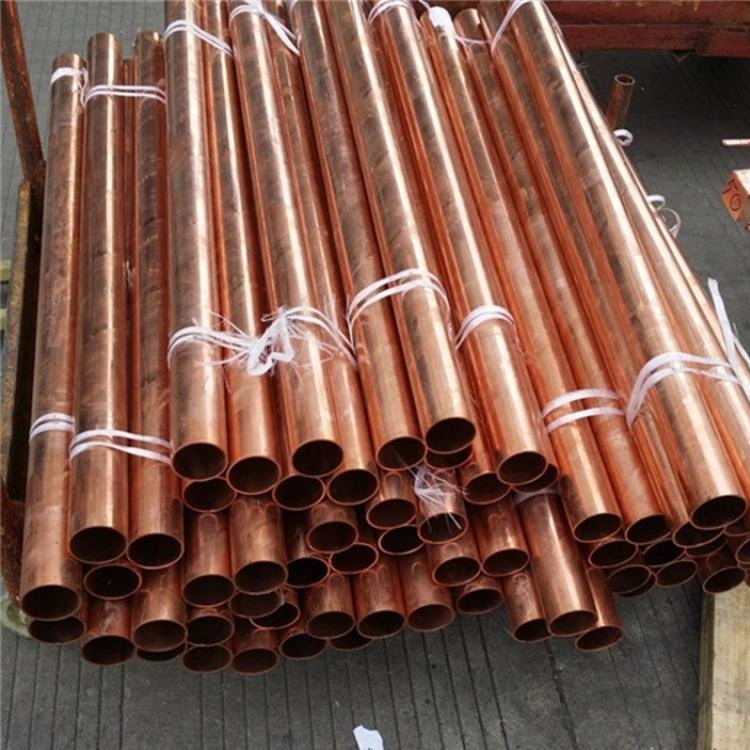 ASTM B587 C4430 C38500 Straight 99.9% Pure Copper Heat Tube Soft Brass Round Square Copper Pipe for Air Conditioner