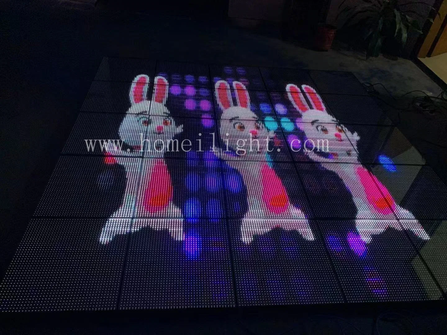 PANTALLA LED HD P7,75mm pantalla de vídeo Dance Floor for Evento de fiesta