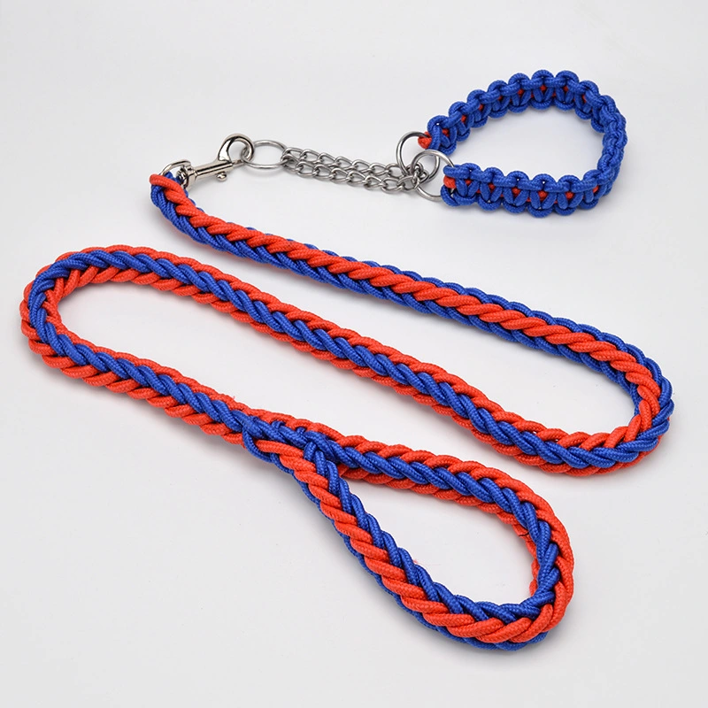 Pet Running Traction Walking Dog Nylon Rope Retractable Hands