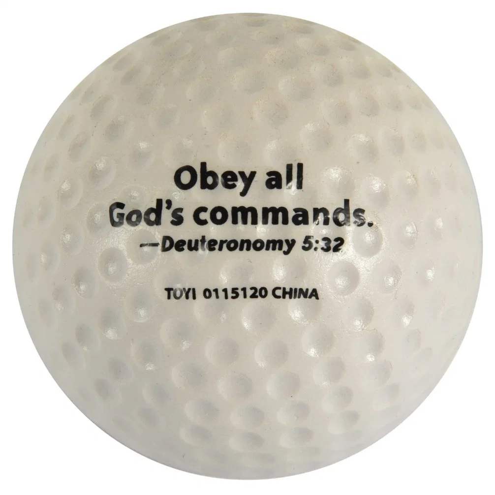 Wholesale/Supplier Golf Ball Gifts Toys Cheap Products PU Foam Anti Stress Items Manufacturer