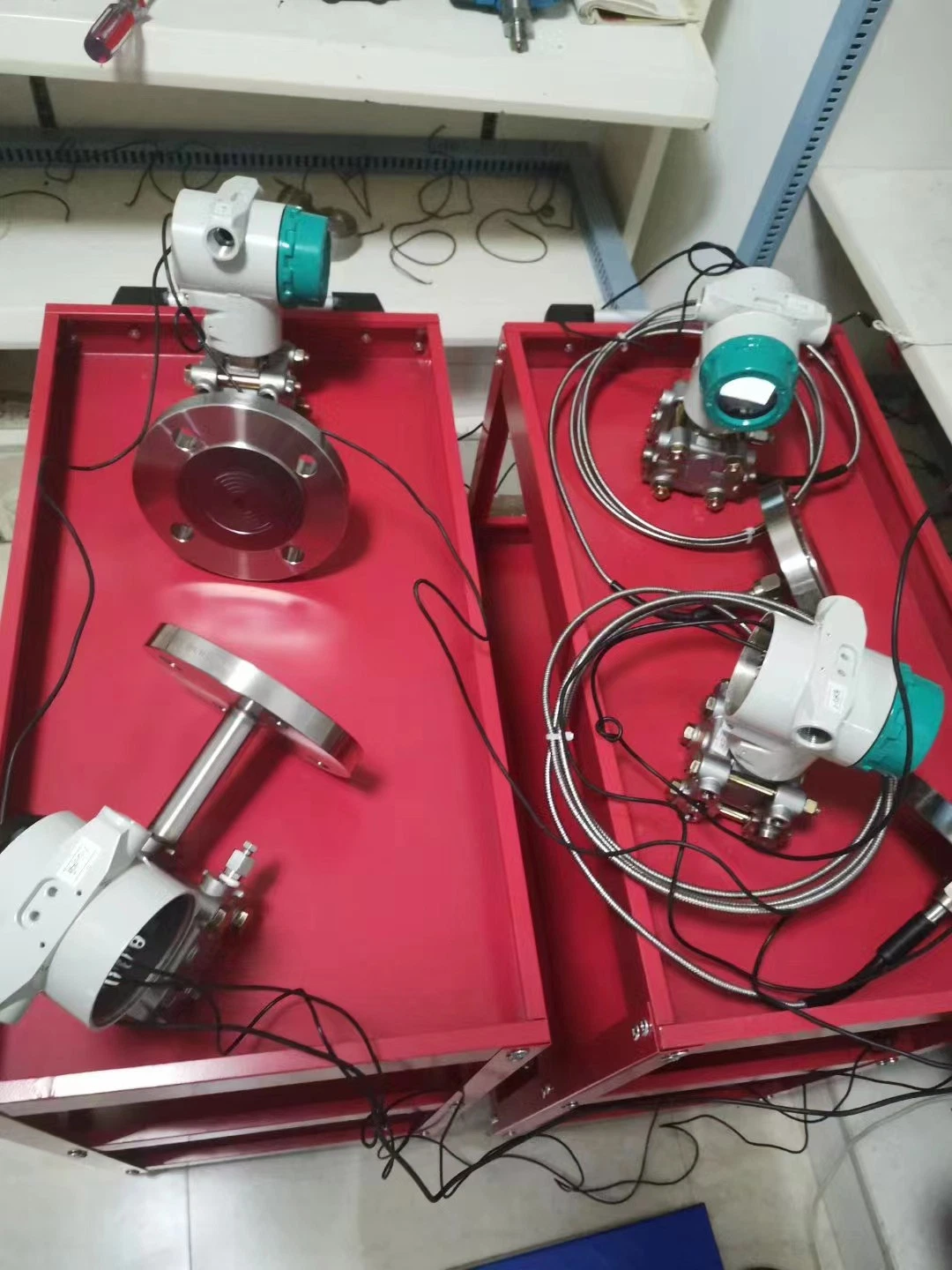 Double Flange Transmitter for Measuring Liquid Level in Sealed Tank