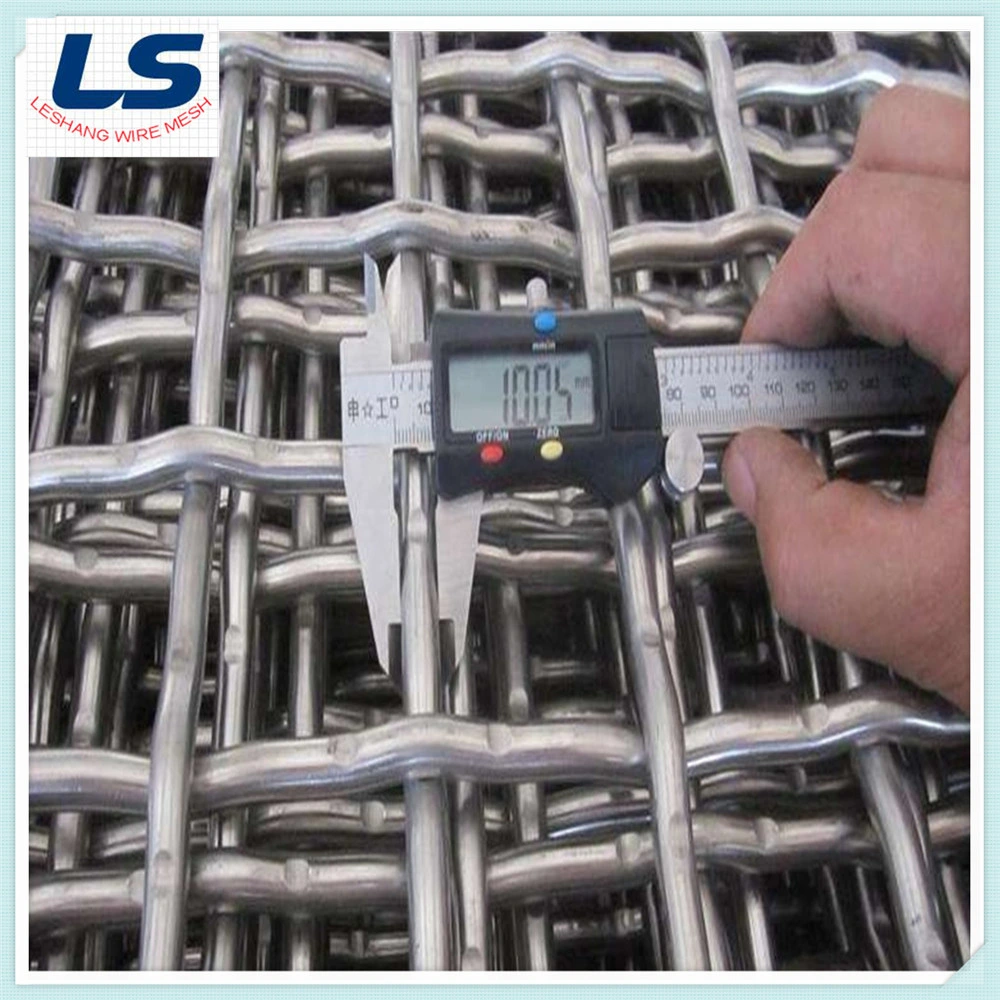 Galvanized/Stainless Steel Crimped Wire Mesh for Viberating Crusher Screen