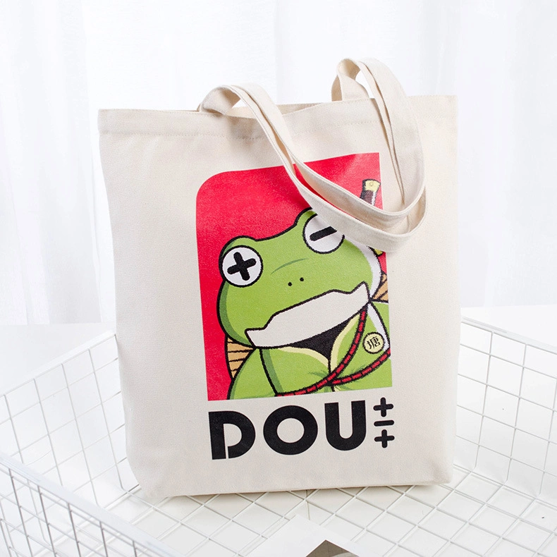 Custom Cotton Friendly Gift Package Canvas Tote Bag