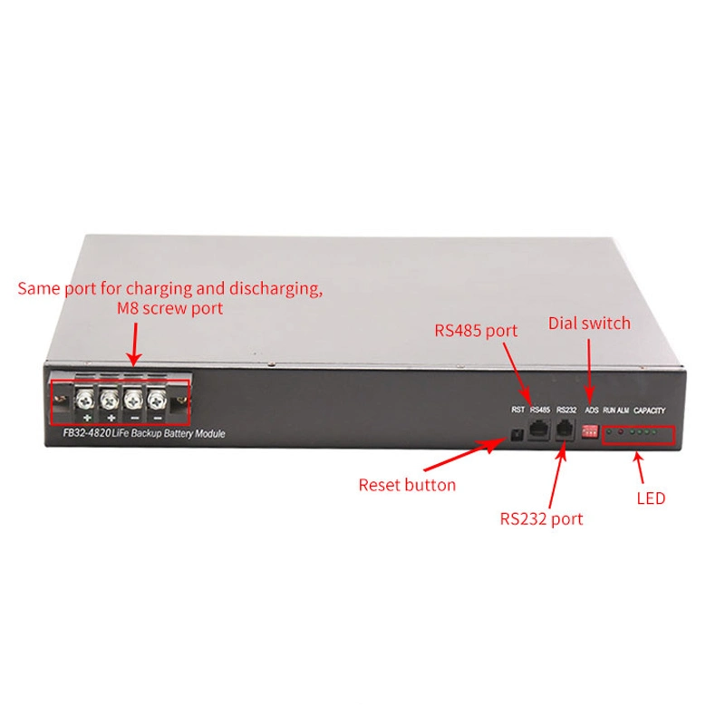 U-Greenelec 51.2V20ahah Communication Backup LiFePO4 batería