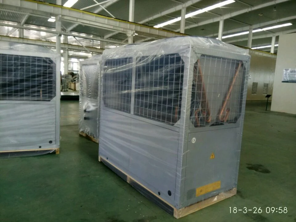 Ruidong 90kw CE Central HVAC Modular Air Cooled Industrial Scroll Water Chiller