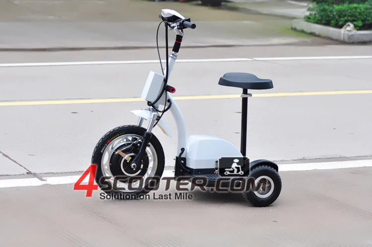 Взрослые 500 Вт трехколесный электрический скутер Zappy Trike с. Сиденье