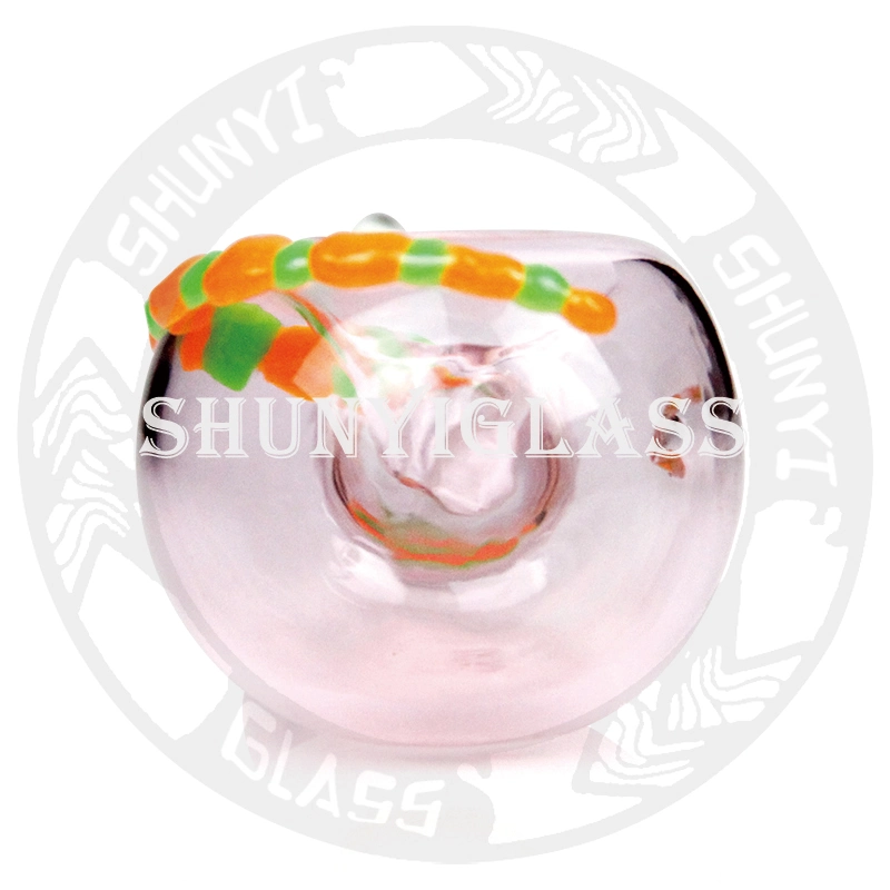 Luminous Caterpillar Glass Hand Pipe Smoking Water Pipes Tobacco Factory