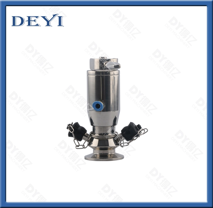 DN15 Stainless Steel Handle Type Clamped Sample Valve