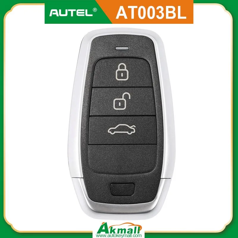 Autel Maxilm Standard Style Ikeyat003bl Universal Smart Remote Car Key 3 Buttons