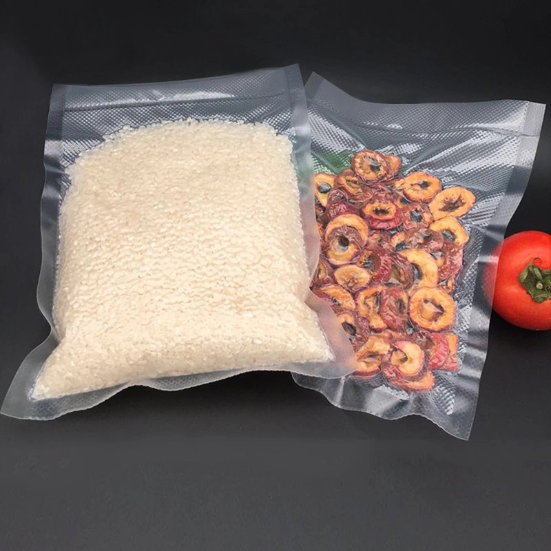 Chinese Supplier Nylon/PE Plastic Embossed Vacuum Seal Bag Food Packaging Bag Food Saver