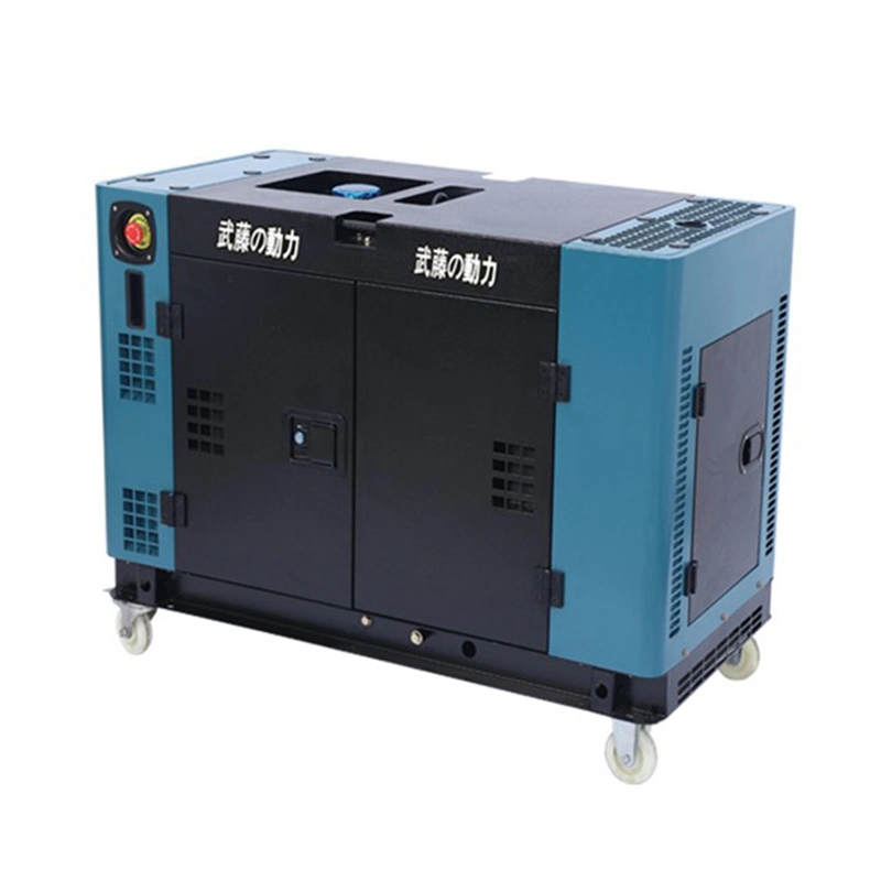 12kVA 220V 50Hz 12kw AC Synchronous Brushless Silent Diesel Generator Set