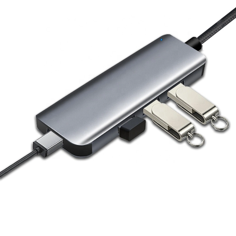 Großhandel/Lieferant Farbe angepasst USB-C Hub