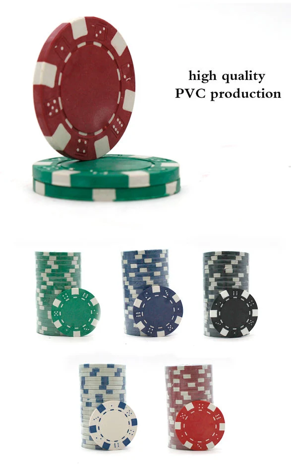 Customized 4G Double Color Plastic Poker Chips Pieces China