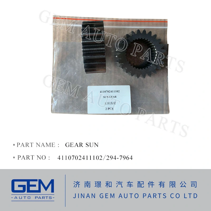 Gearbox Spare Parts for Lgmg Tonly Shacman Shantui Construction Machine Weichai Engine Fast FC Transmission 4110702411102 Sun Gear 294-7964