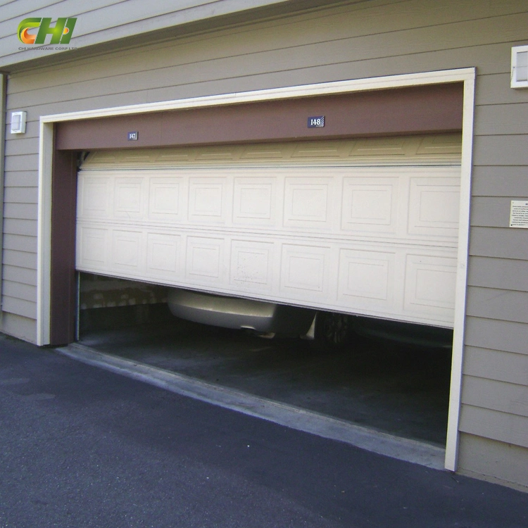 Luxury Frameless 10 X 10 Motorized 8X7 Garage Door Wrought Iron Roll up Sectional Garage Door Insulated