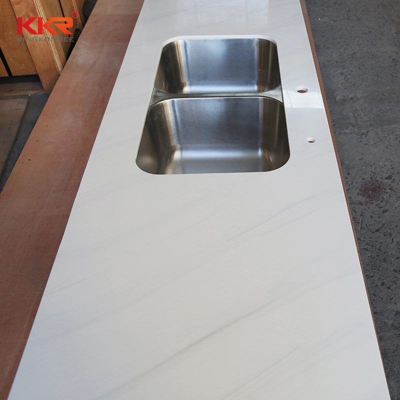 Kingkonree Artificial Stone Custom Size Kitchen Bench Top