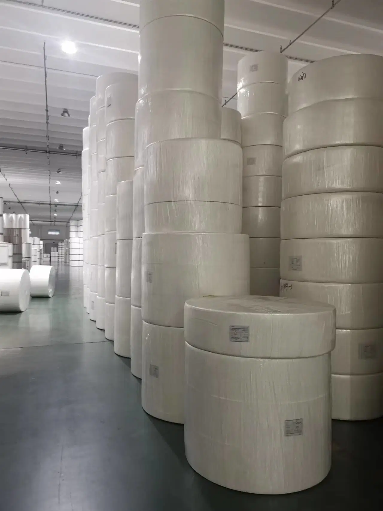 White Towel Tissue Paper Jumbo Roll for Tissue Paper Roll/Napkin Tissue/Facial Tissue/Paper Towel/Kitchen Paper Towel