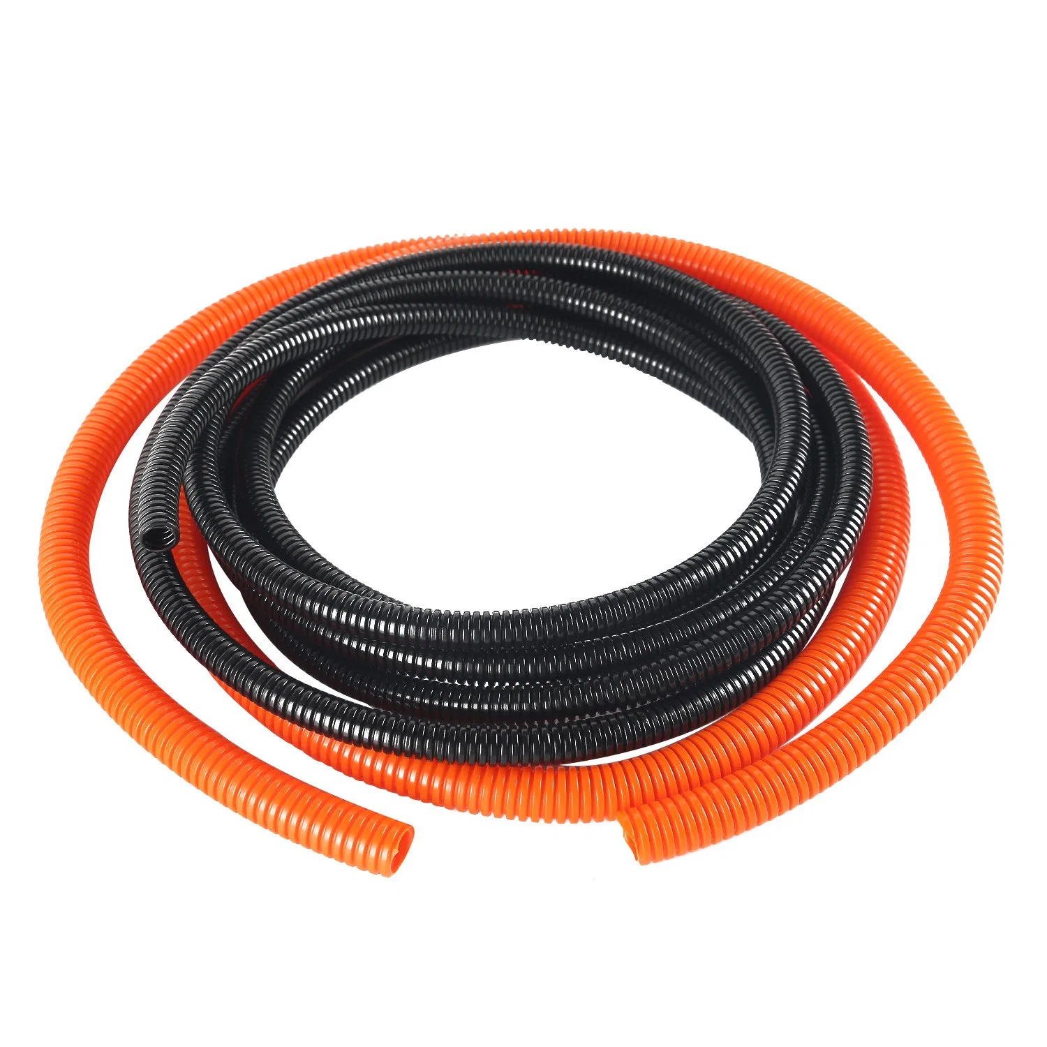 High Temperature Resistant and Flame Retardant Insulated Cable with Plastic Coated Corrugated Pipe and Wire Threading Pipe