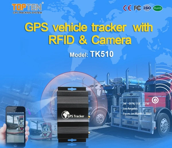 Smart GPS tracker, de surveiller les voix d'usine, porte ouverte d'alarme, la surveillance de carburant TK510-WY