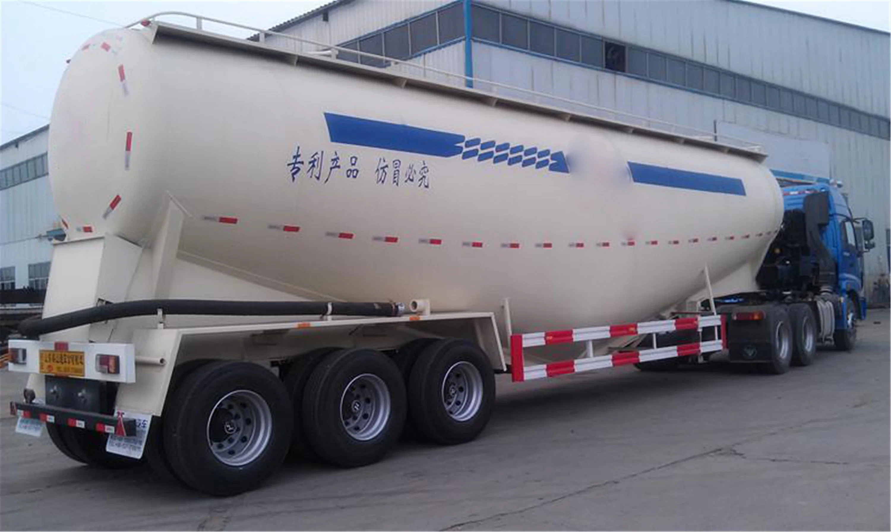 50m3 Bulk Cement Tanker Semi Trailer Truck