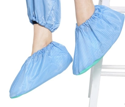 Ln-1560321b Anti-Static Shoe Cover Washable Shoecover with 35cm Anti-Slip Sole