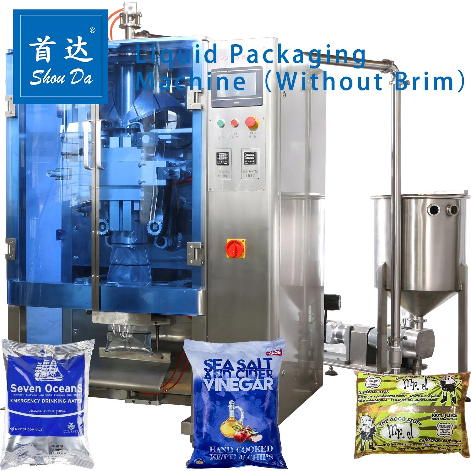 Advanced Vertical Liquid Filling Packaging Machine for 10ml 50ml Sachet