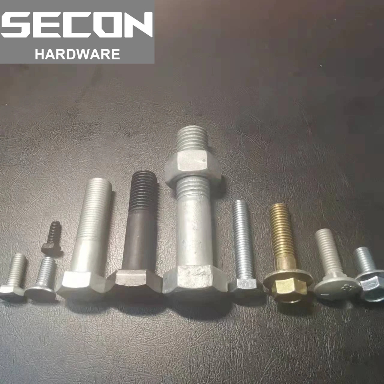 Carbon Steel/Stainless Steel Hexagon Head Bolt/Screw Bolt/Carriage Bolt/Hex Flange Bolt/Hex Heavy Bolt/Socket Head Cap Screw/Flat Square Head Stud Bolt with Nut