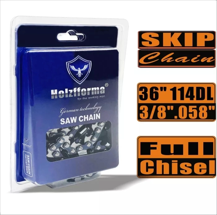 Holzfforma Skip Chain Full Chisel 3/8''. 058'' 36inch 114dl