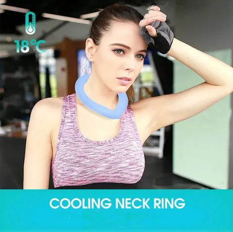 Produit tendance 2023 PCM portable Neck Cooler portable Neck Cooling Bague de refroidissement du col du tube