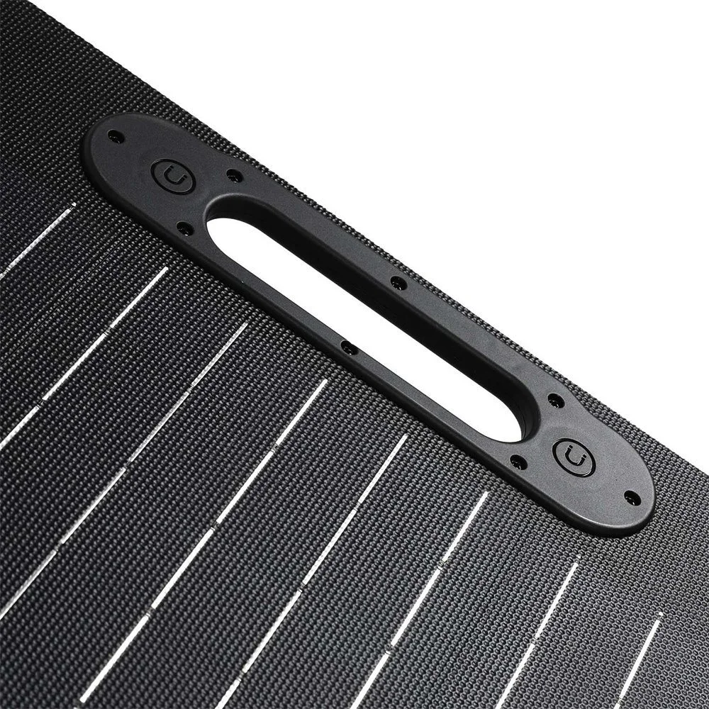 Outdoor Green Energy Monocrystalline Silicon Cells Portable Foldable PV Module Power Backup Charger off Grid 90W 80W 100W Folding Photovoltaic Solar Panel