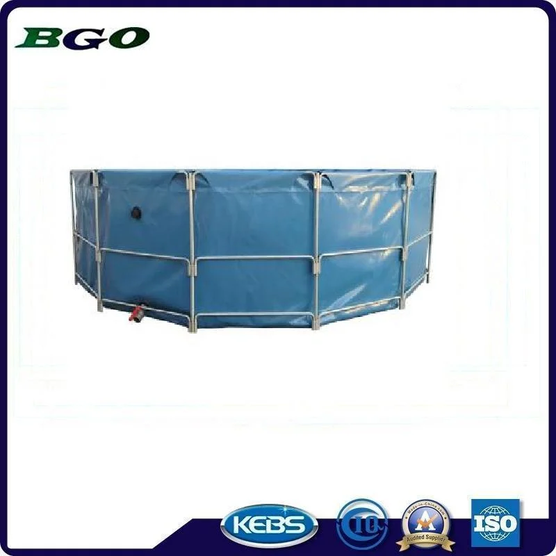 Tarpaulin Aquarium Fish Pond PVC Plastic Fish Farming Tank