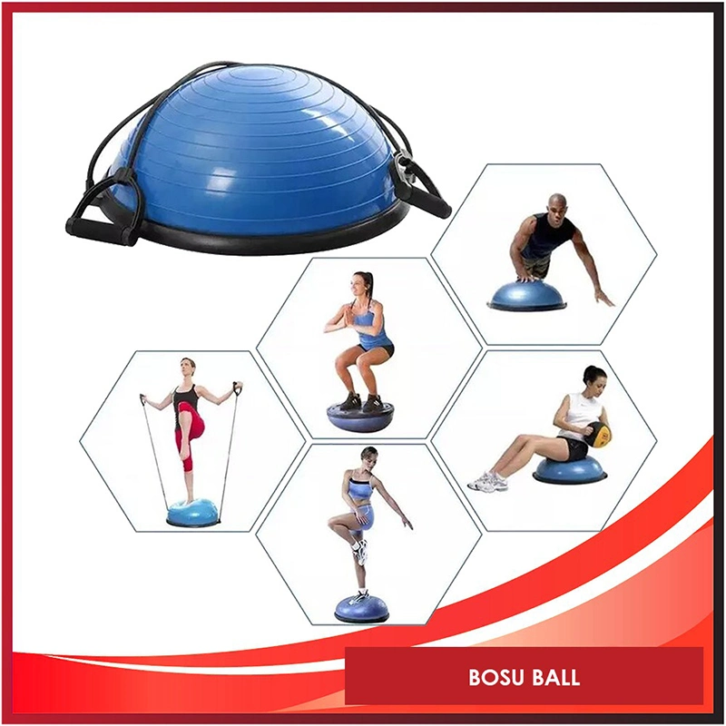 Yugland Yoga Pilates Home Fitness Exercise Speed Balance Ball Hemisphere