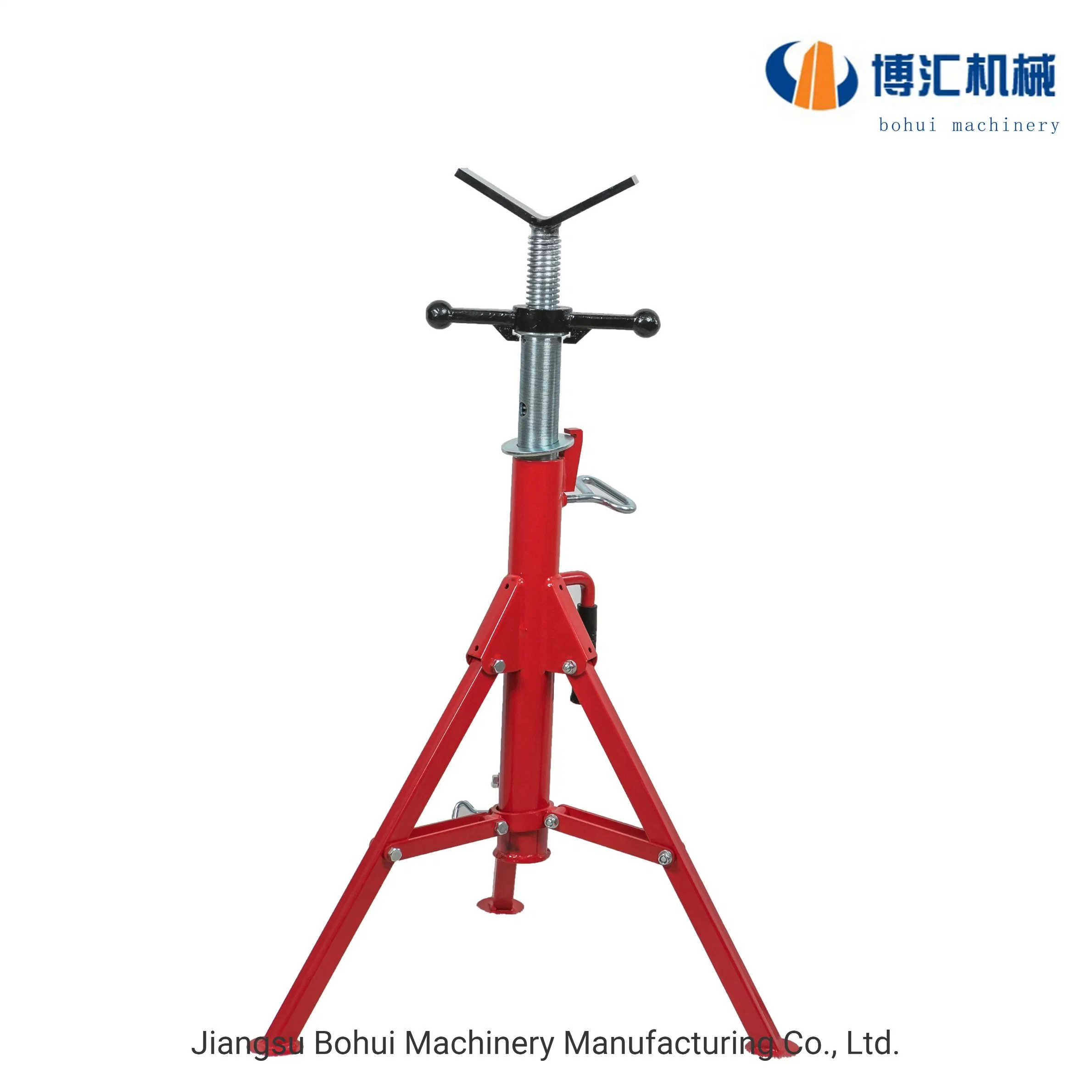 Strong Constructed Body Pipe Support Stands 12 Inch Pipes Lifting