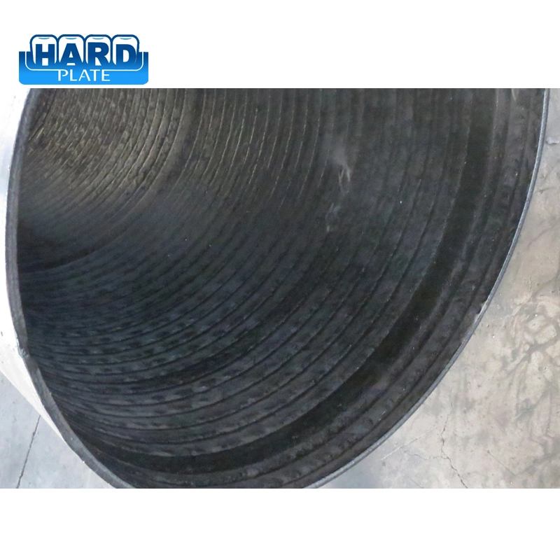 Wear Resistant Steel Tube Overlaying Welding Alloyed Used in Mining Equipment