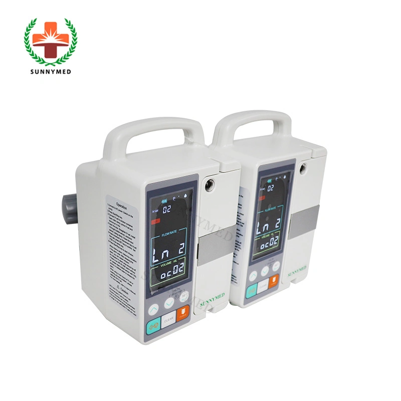 Sy-G076-2 Hospital Hot Selling Electronic Infusion Pump with Ce