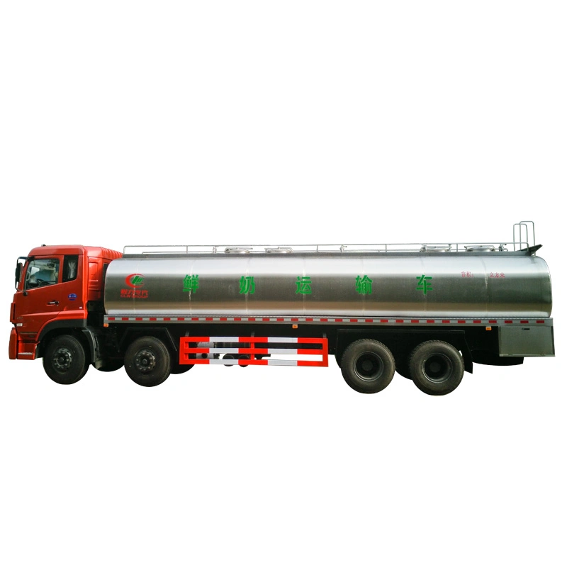 China Suppiler Dongfeng Sinotruk Stainless Steel Volume 5cbm-40cbm Milk Tank Truck