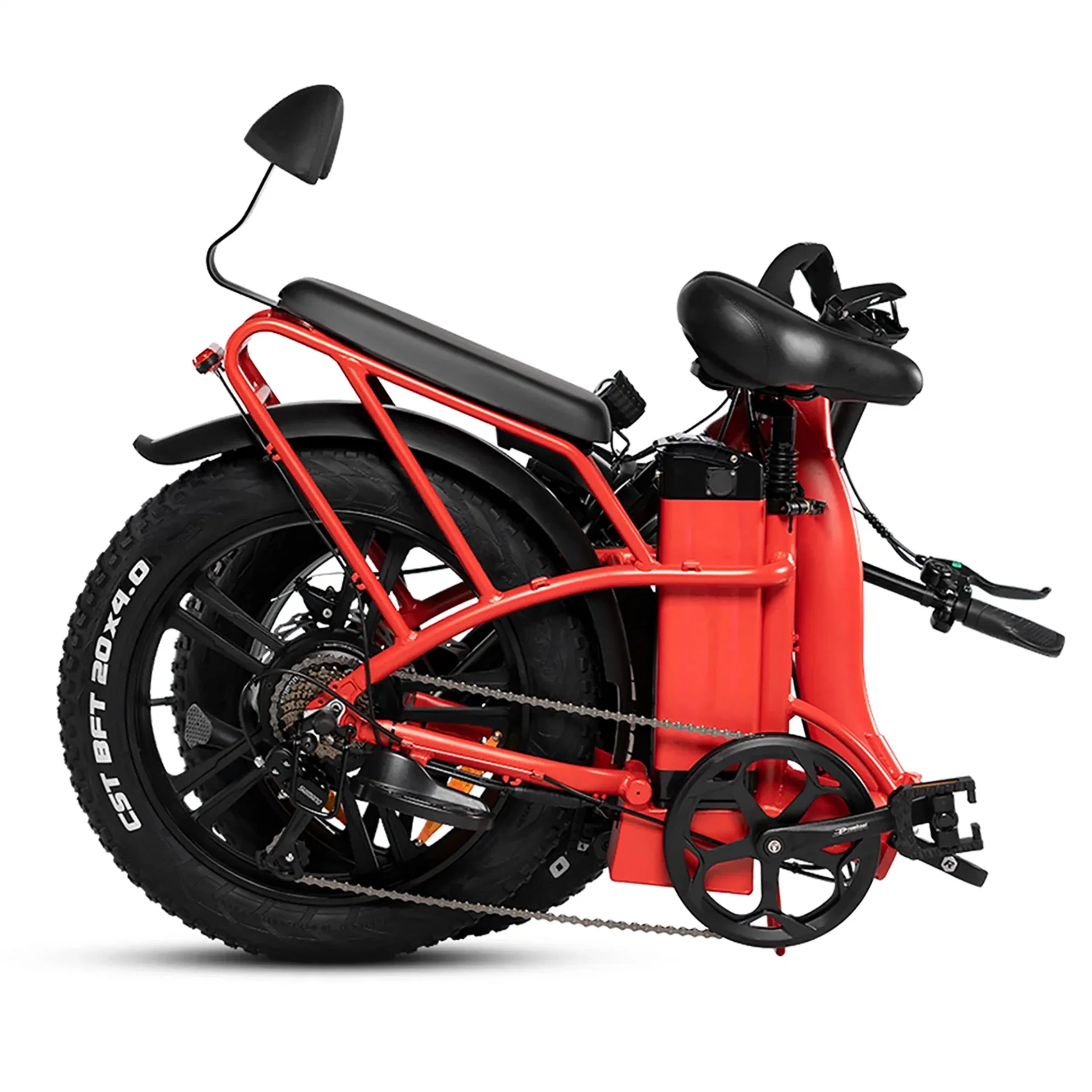 New Design 36V 350W 20" 20-40km/H 31-60km Aluminum Alloy Frame Brushless Fold E Bike