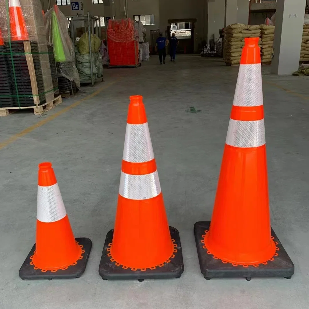 36 Inch 12 Lb American Standard PVC Traffic Cone