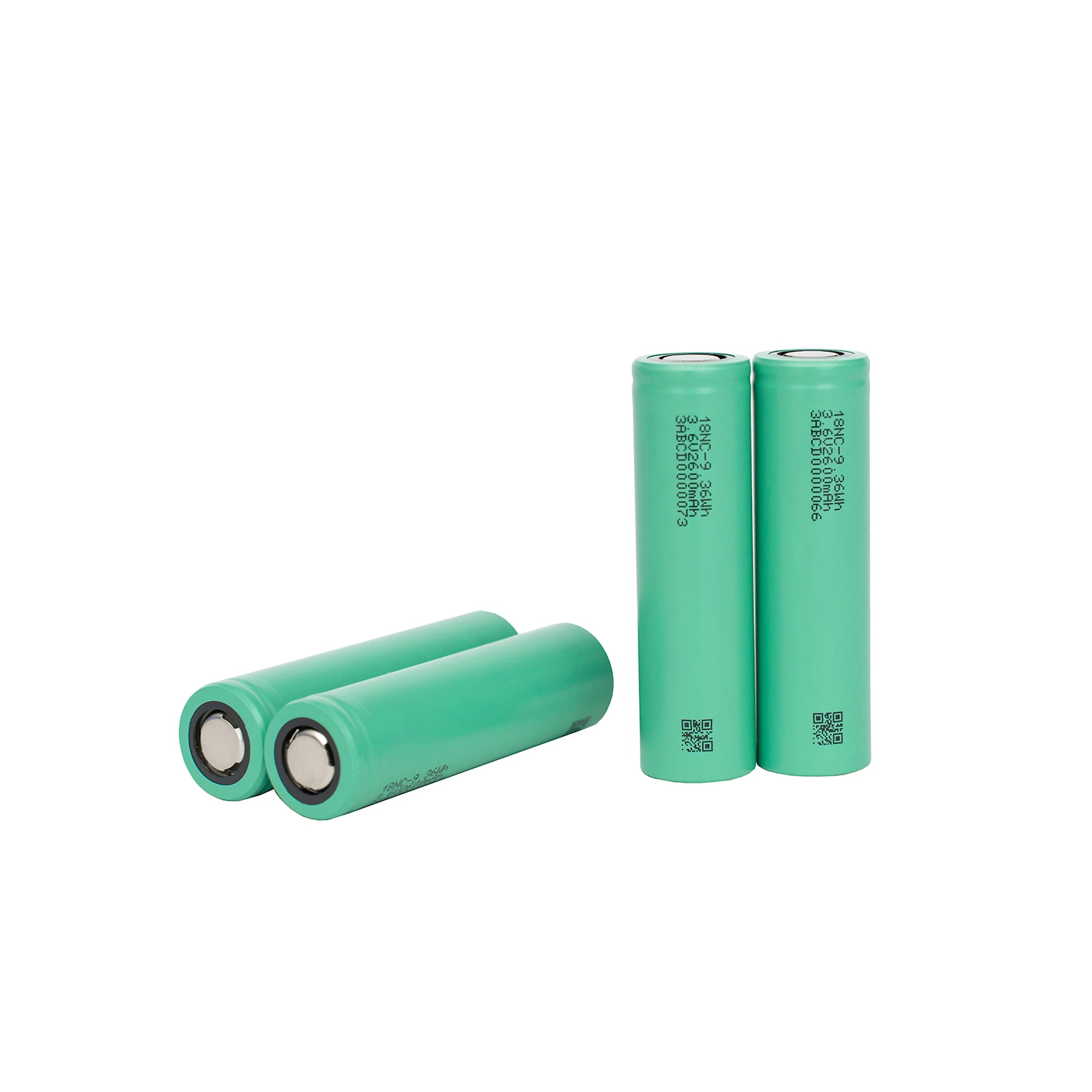 3.6V 18650 Cylindrical Ncm Phosphate 2600mAh Rechargeable Battery Cell