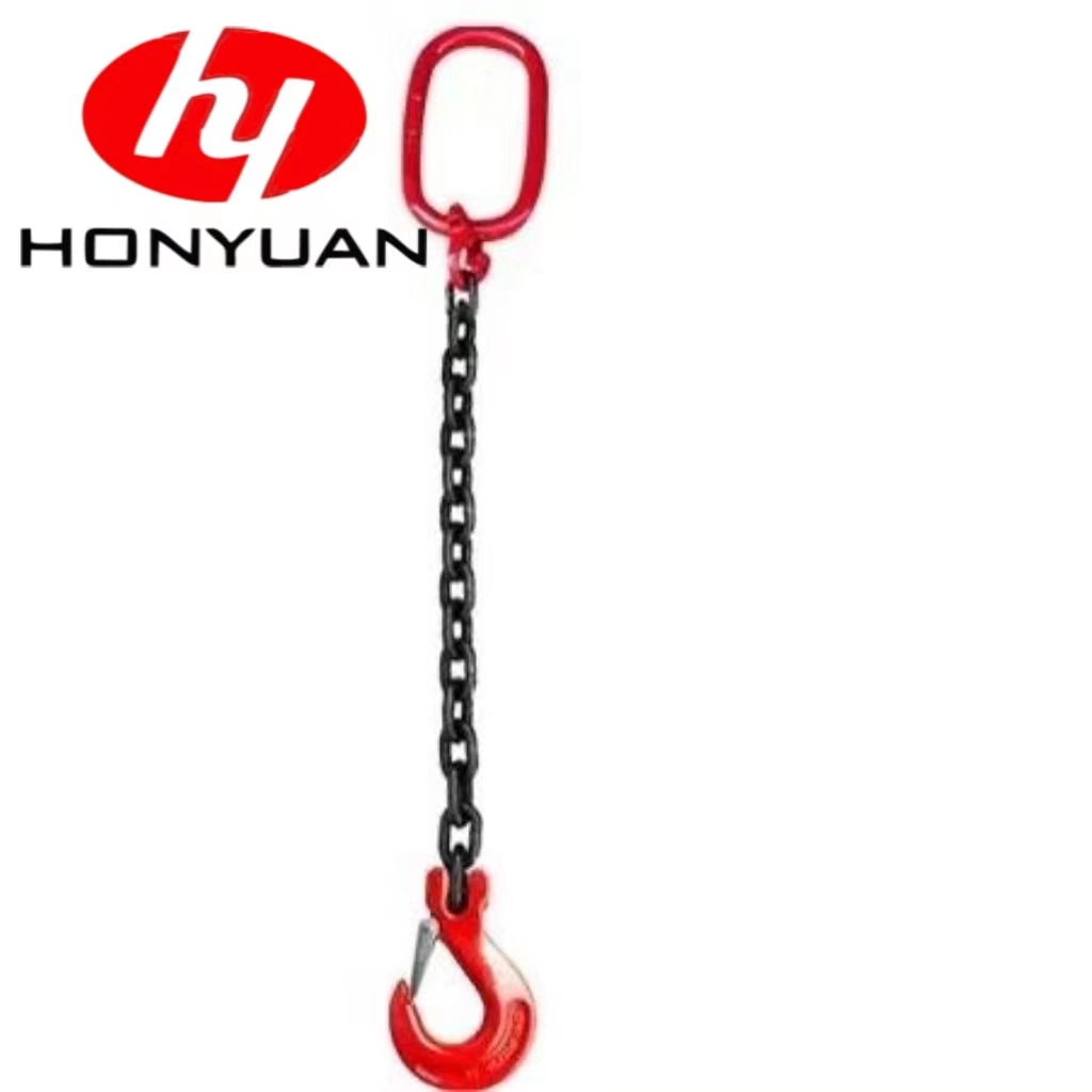 G100 Lifting Hardware Chain Sling with Hooks and Master Link Fitings