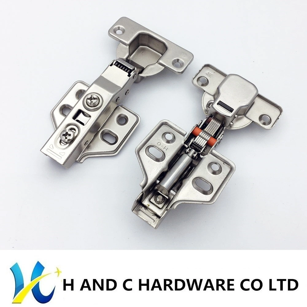 Hardware Door Accessories Soft Close Hydraulic Half Overlay Cabinet Hinge