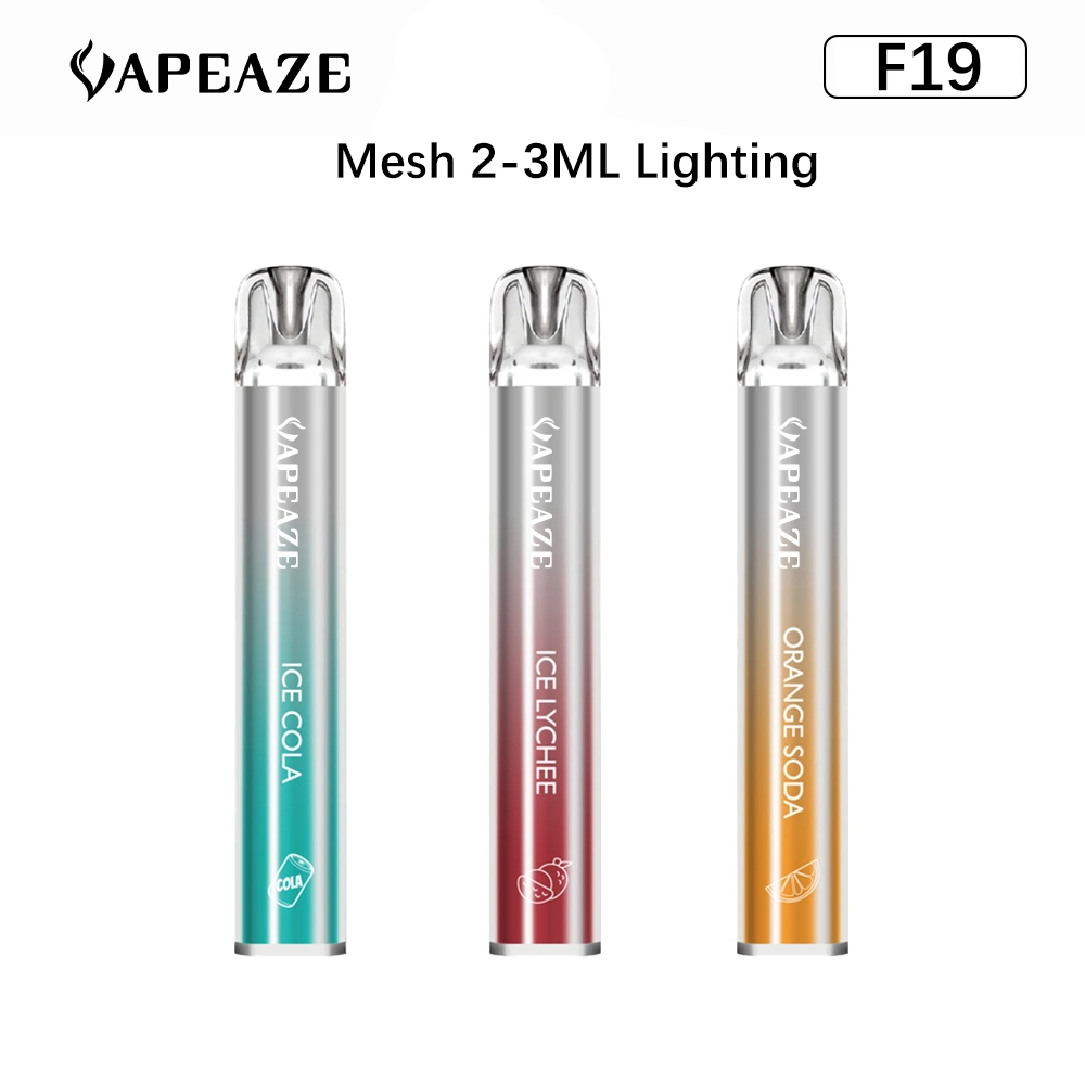 E-cigarette à expédition rapide capacité 2 ml 600 barres Crystal I Mini-cassette portable jetable VAPE