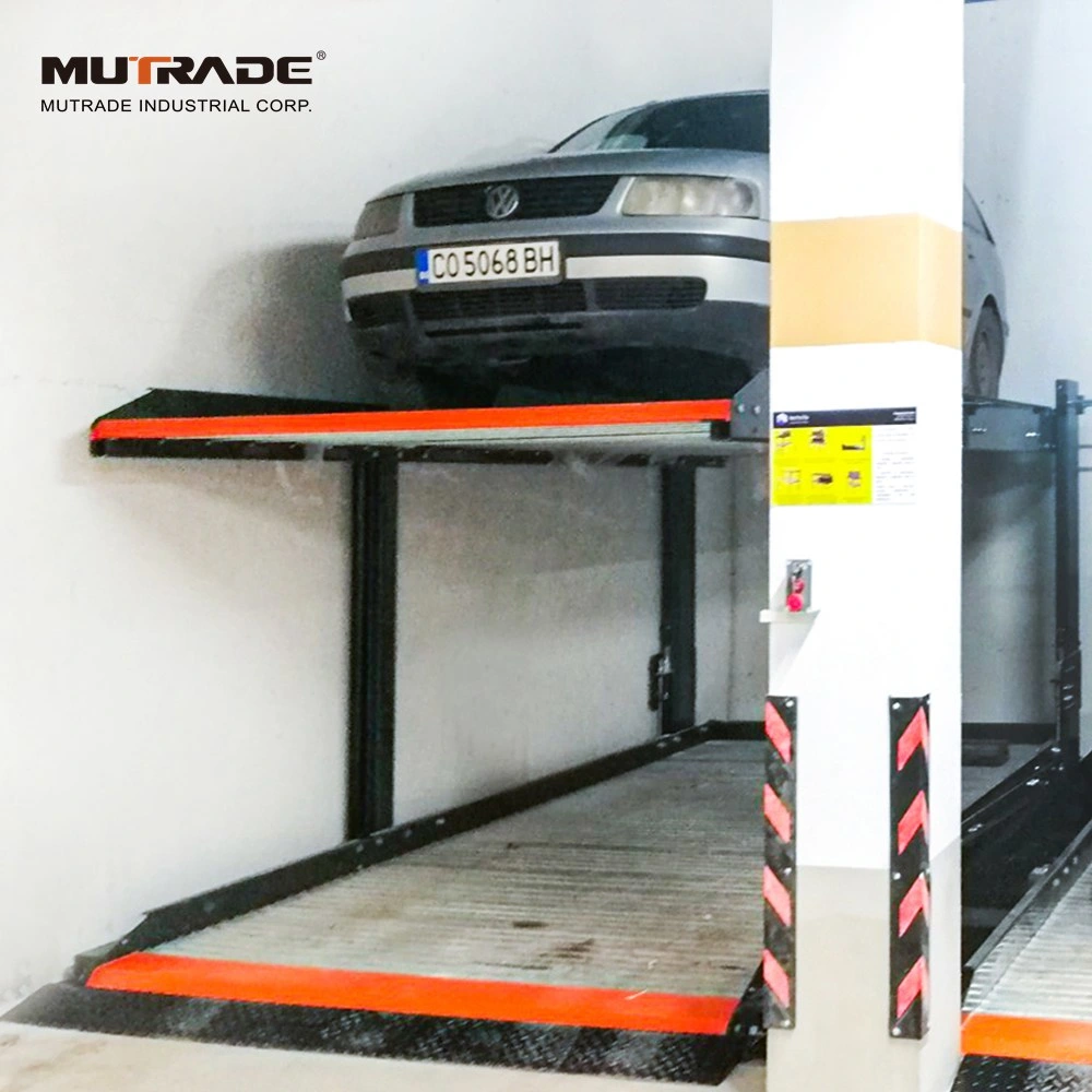 Easily Used Commercial Pit Two Post Car Storage Lift