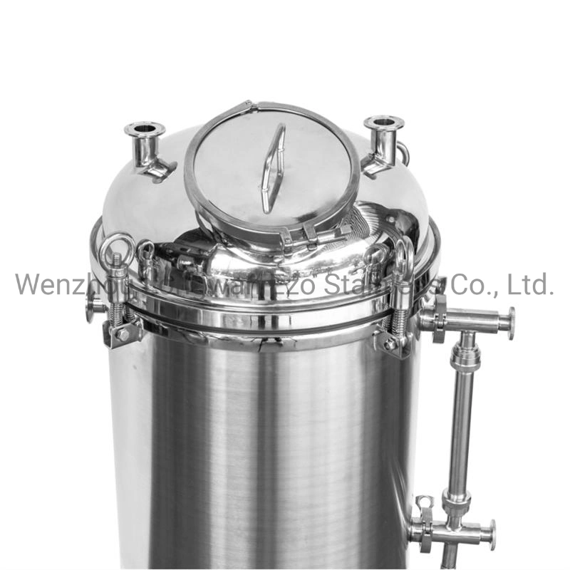 Aço inoxidável vácuo pressão Dairy Aquecimento isolamento tanque sanitário