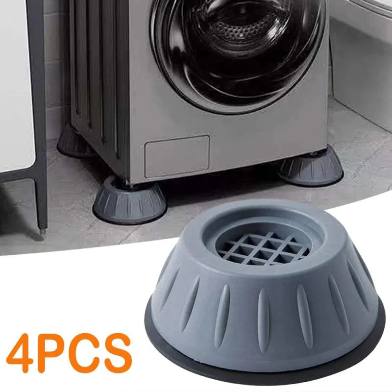 Washing Machine Foot Pads Washer and Dryer Anti Vibration Pads Cleaning Household Accessories Refrigerator Mat