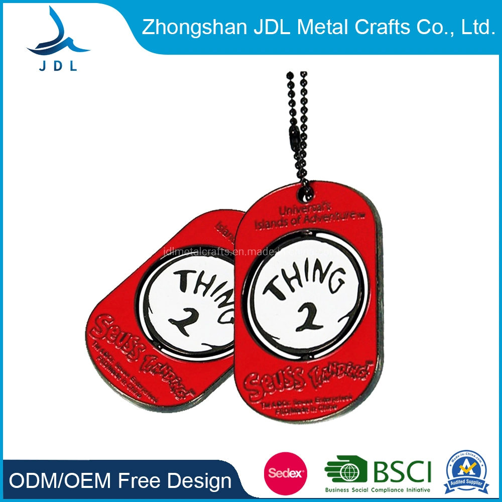 High Quality Stamping Machine Pet Cheap Design Metal Embossed Logo Soft Enamel Gold Finish Country Flag Xvideo Dog Tag