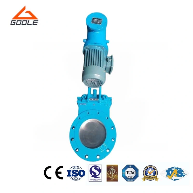 Electric-Hydraulic Short Type Wafer Ceramic Slurry Knife Gate Valve (GPZ273TC)