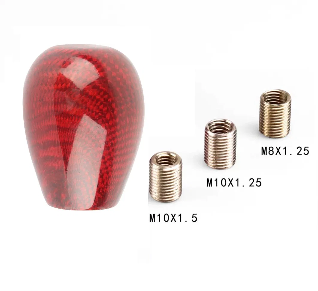 Spare Parts Red Carbon Grain Master Feel Shift Knob